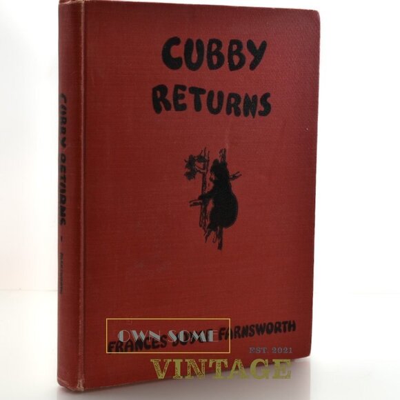CUBBY Returns by Frances Joyce Farnsworth | Published in 1937 | Abingdon Press - Picture 7 of 7